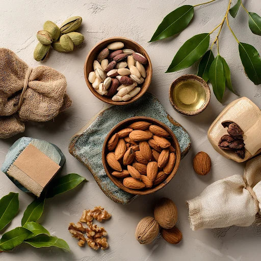 Frutos secos y sostenibilidad: impacto ambiental y consumo responsable