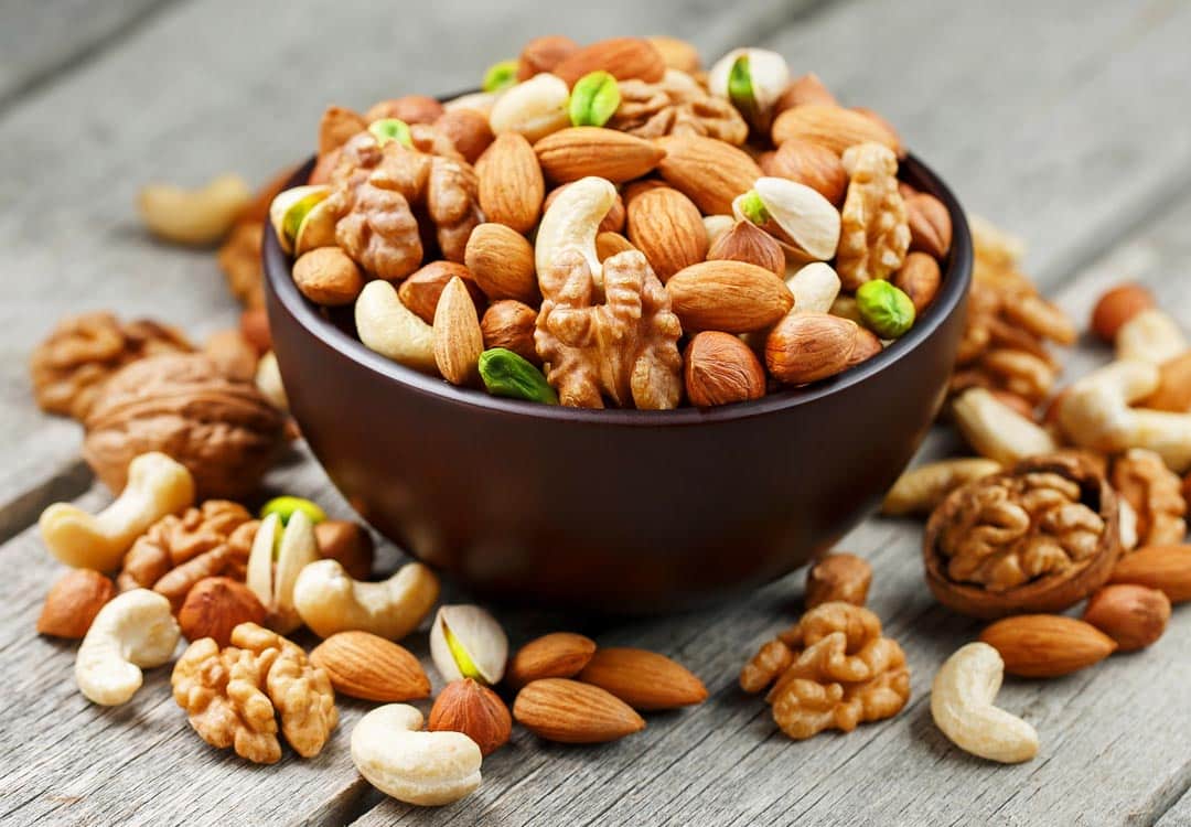 El tocoferol y su presencia en los frutos secos