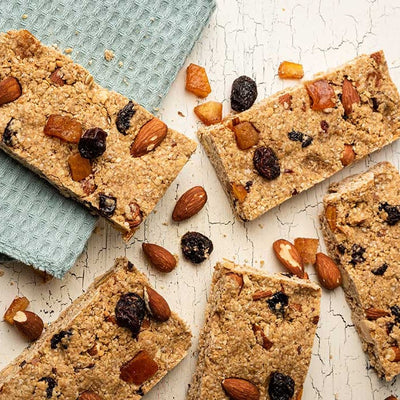 Barritas energéticas con avena y jengibre y canela mix