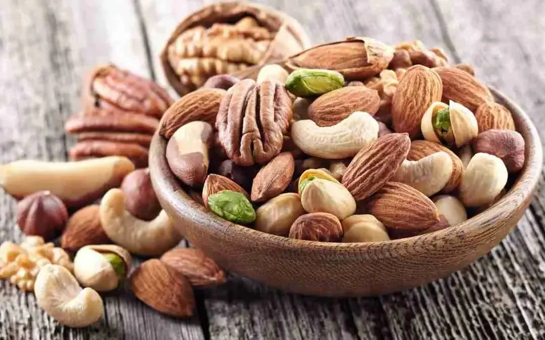 ¿Qué frutos secos contienen más proteína?