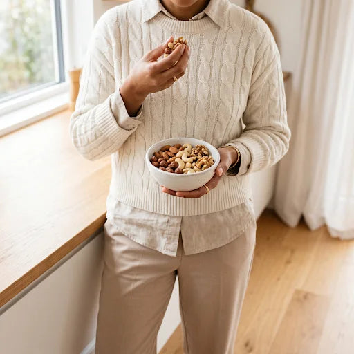 Qué frutos secos tomar como snack a media mañana