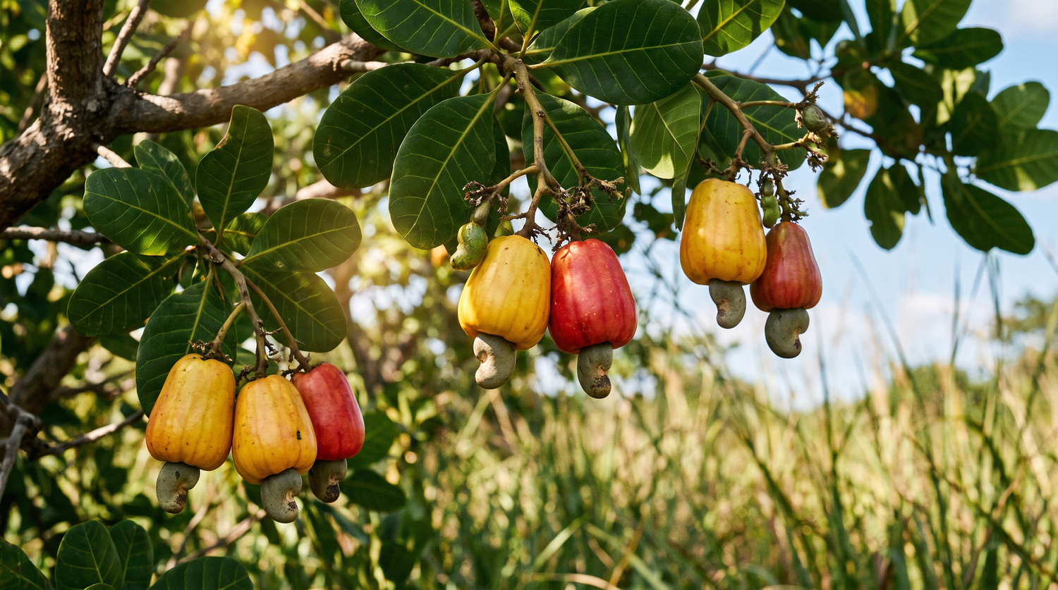 Anacardium occidentale: así es el árbol que da los anacardos