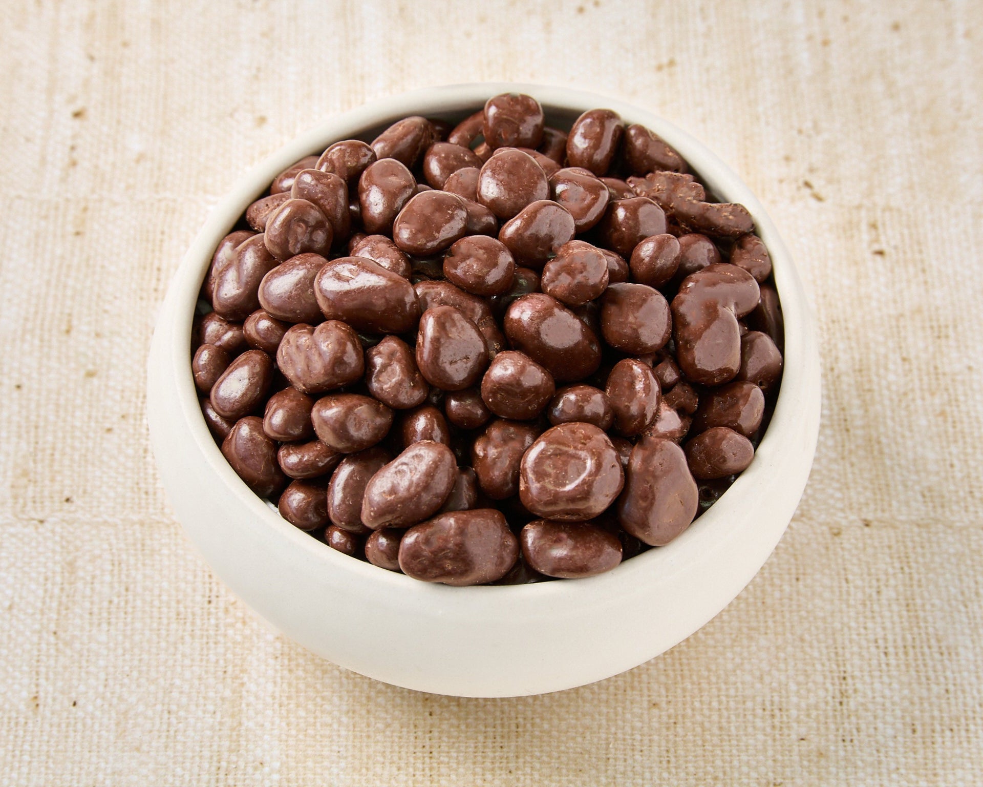 Jumbo raisins dipped in dark chocolate
