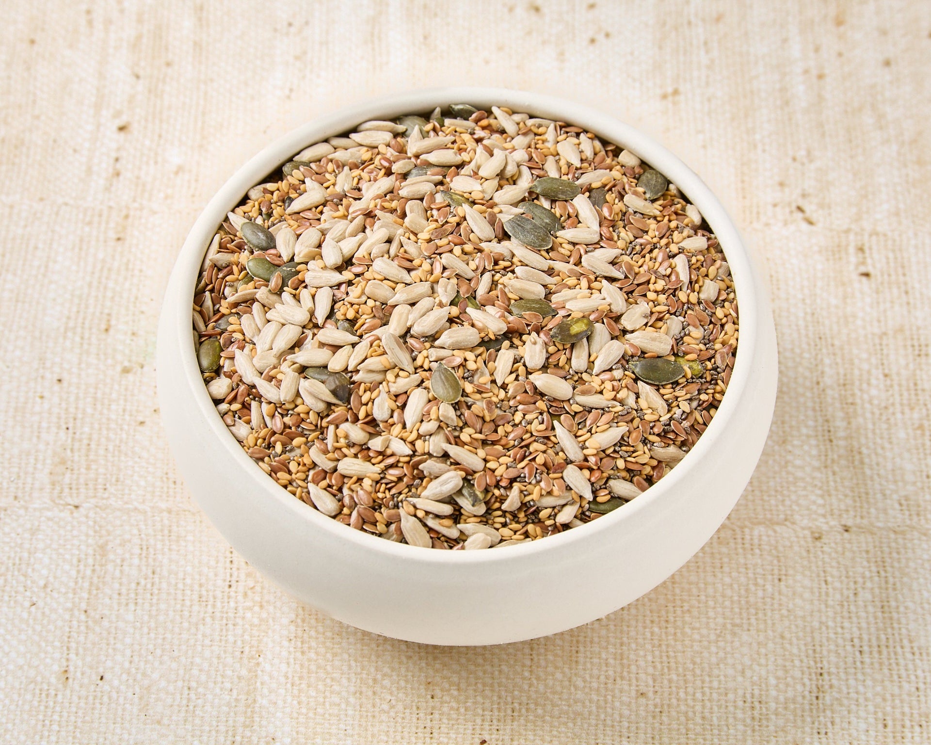 Raw seed mix