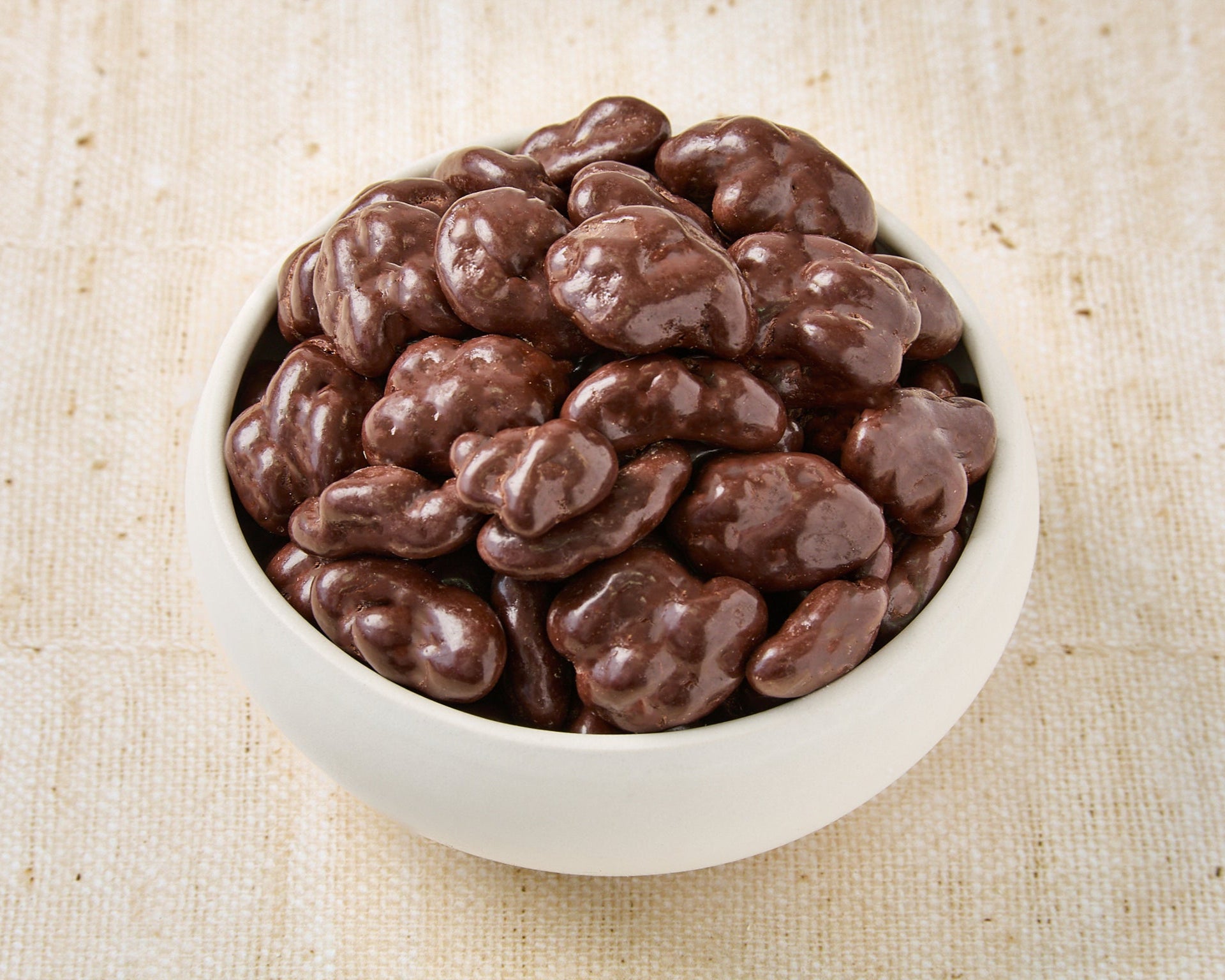 Walnuts dipped in dark chocolate