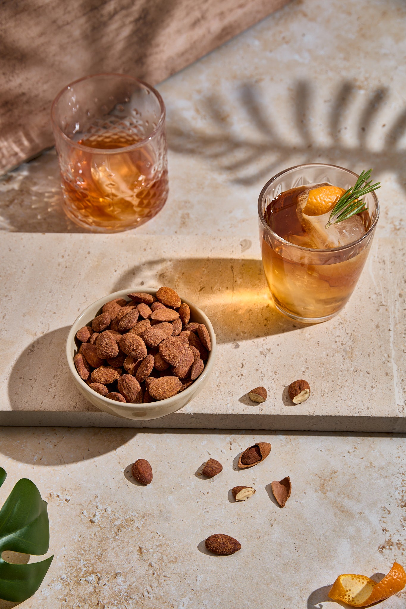 Barbecue-flavored roasted almond