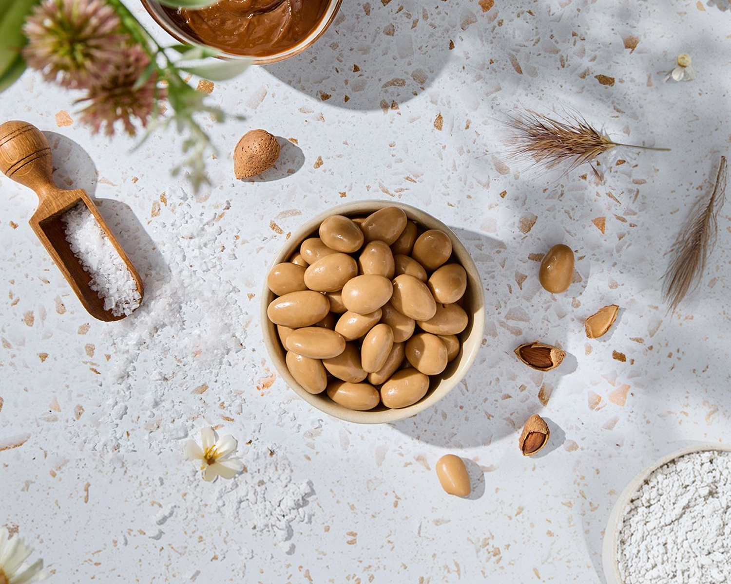 Almendra caramelo y sal