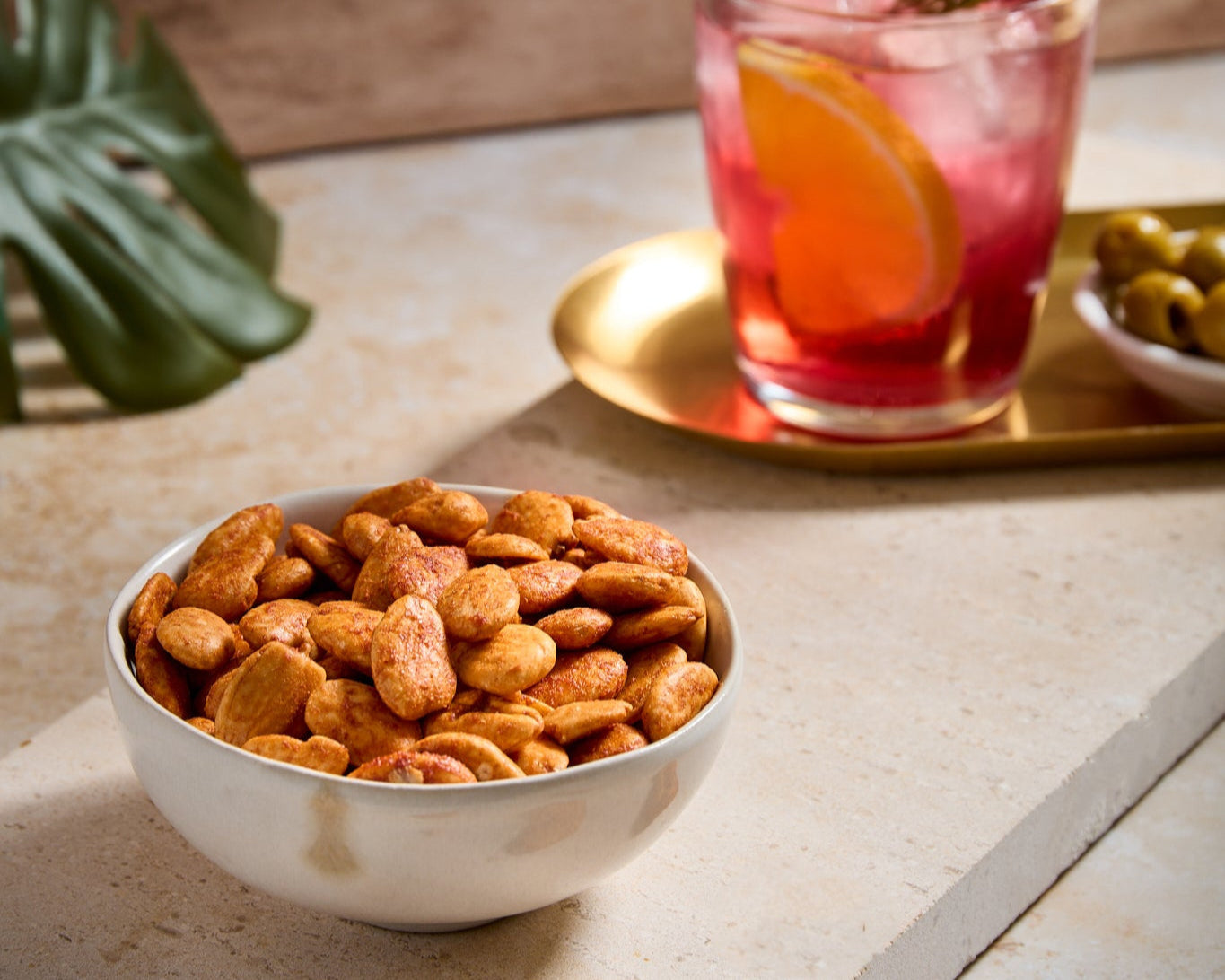 Roasted almonds with Spanish paprika