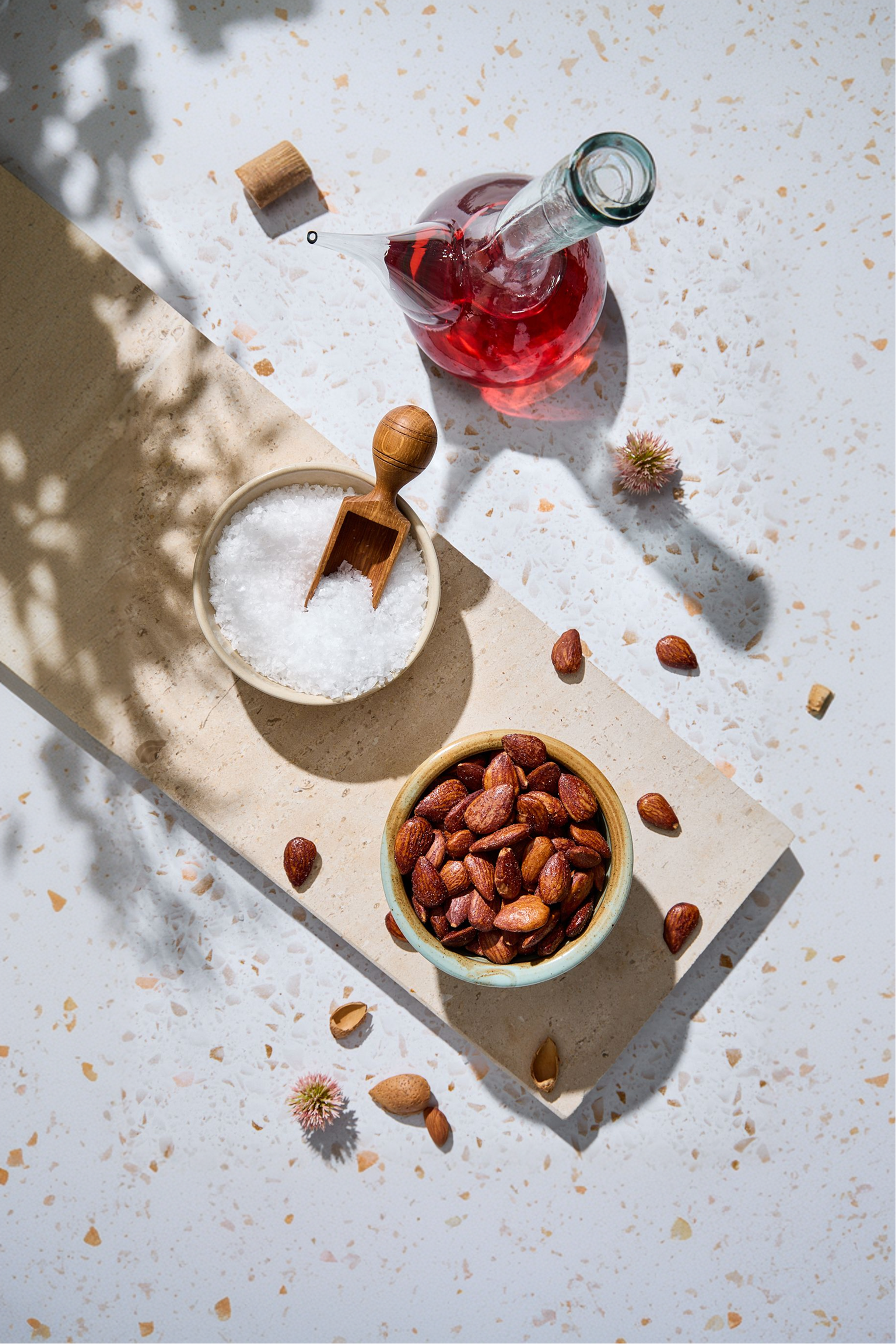 Almendra tostada sabor sal y vinagre