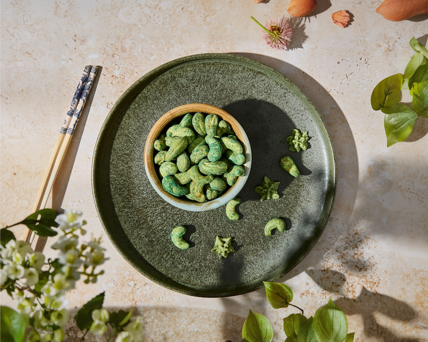 Anacardo tostado sabor wasabi