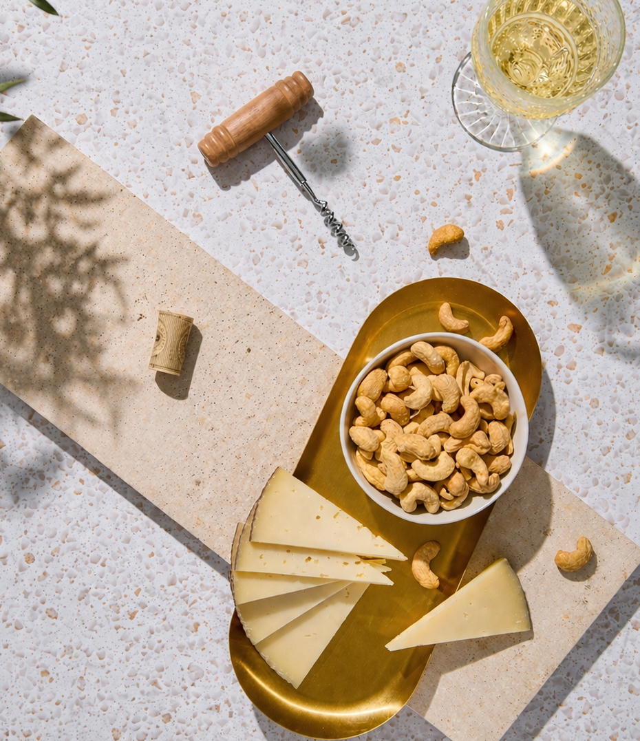 Anacardi tostati al gusto di formaggio Manchego