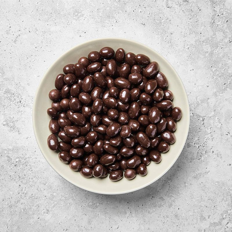 Pistacho bañado en chocolate negro