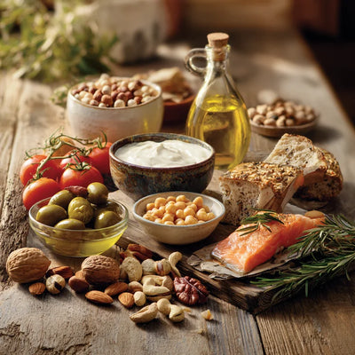 Los frutos secos en la dieta mediterránea