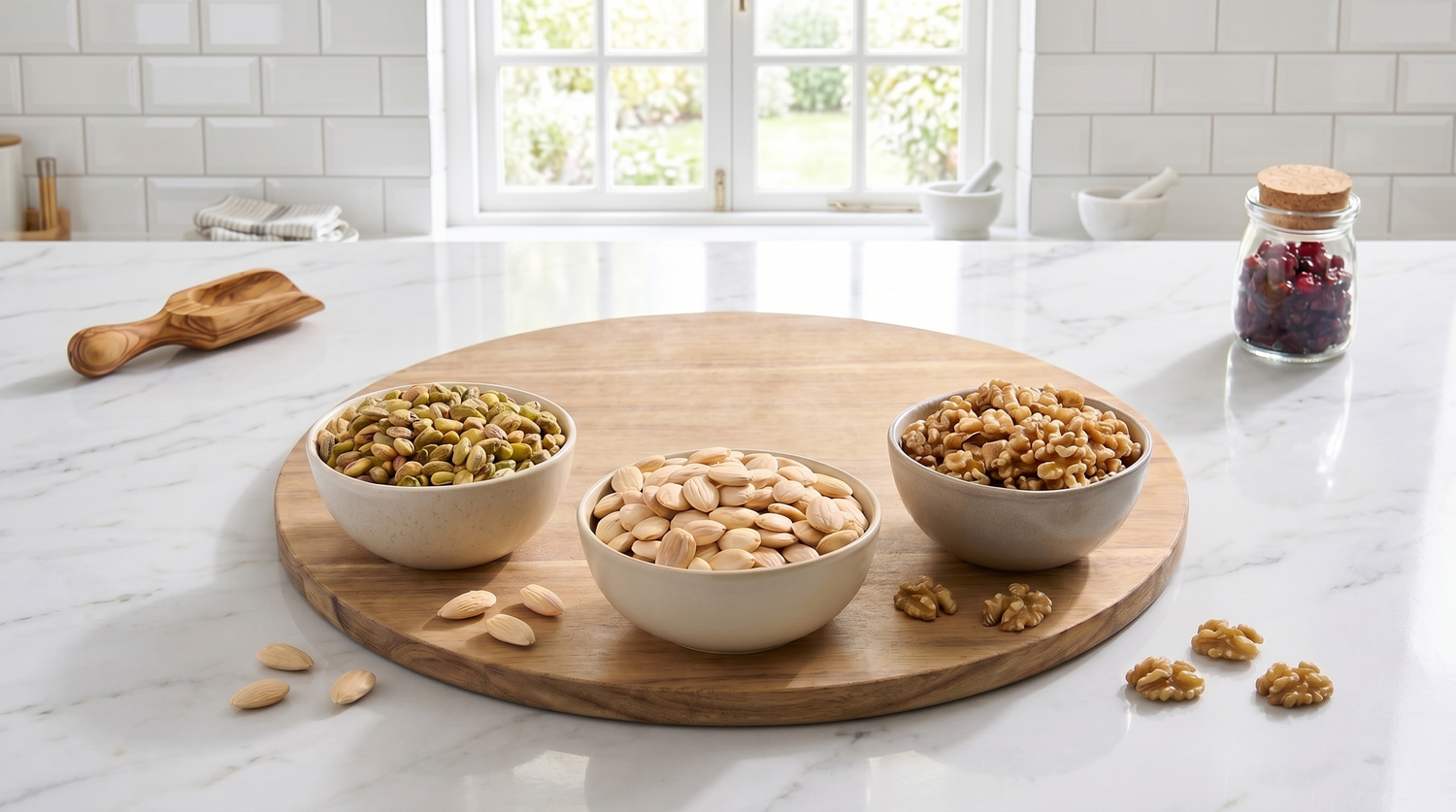 Grasas monoinsaturadas: qué son, beneficios y frutos secos más ricos