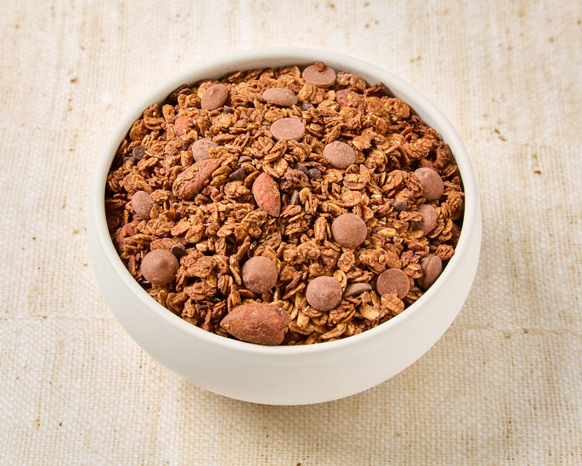 Granola chocolate y almendra