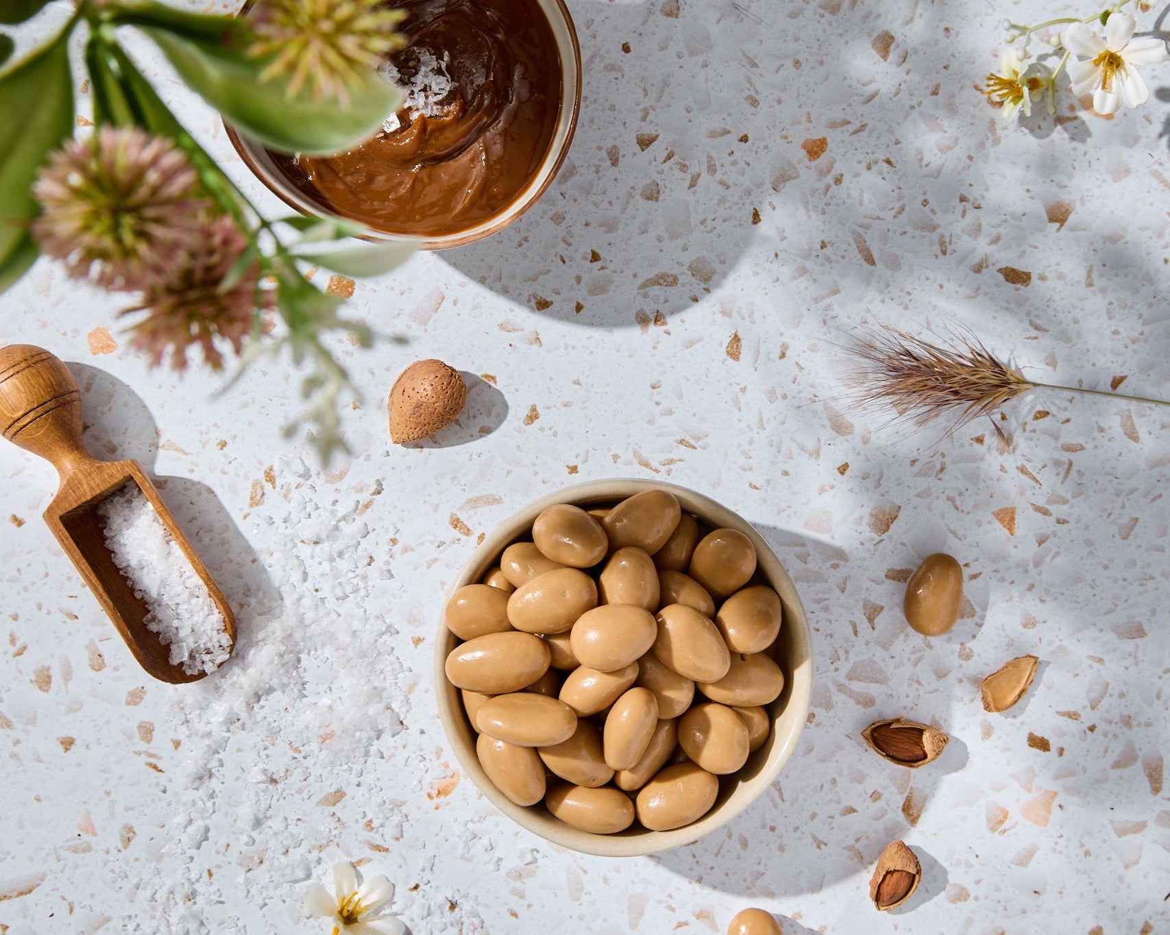 Almendra caramelo y sal