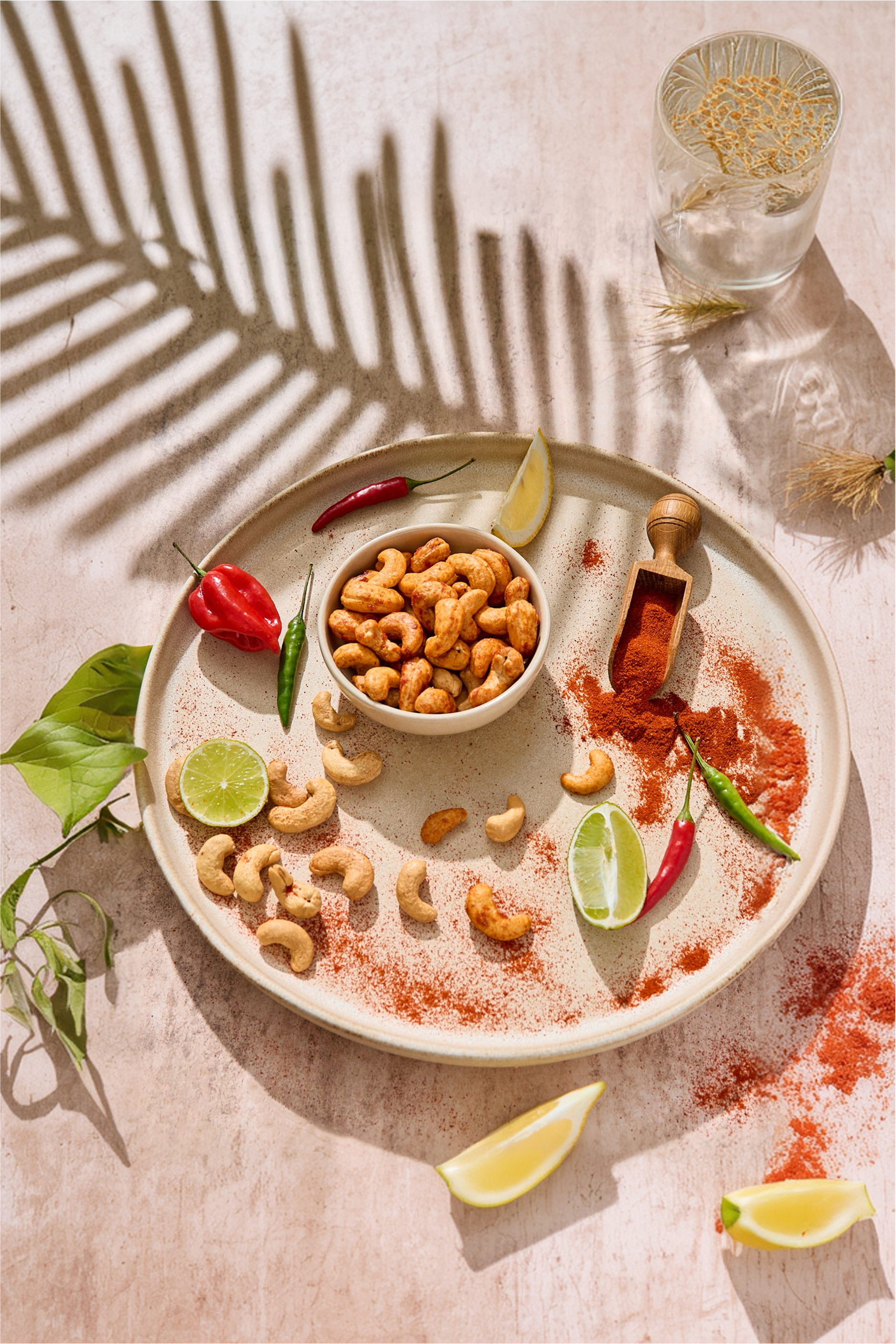 Anacardo tostado sabor chili limón