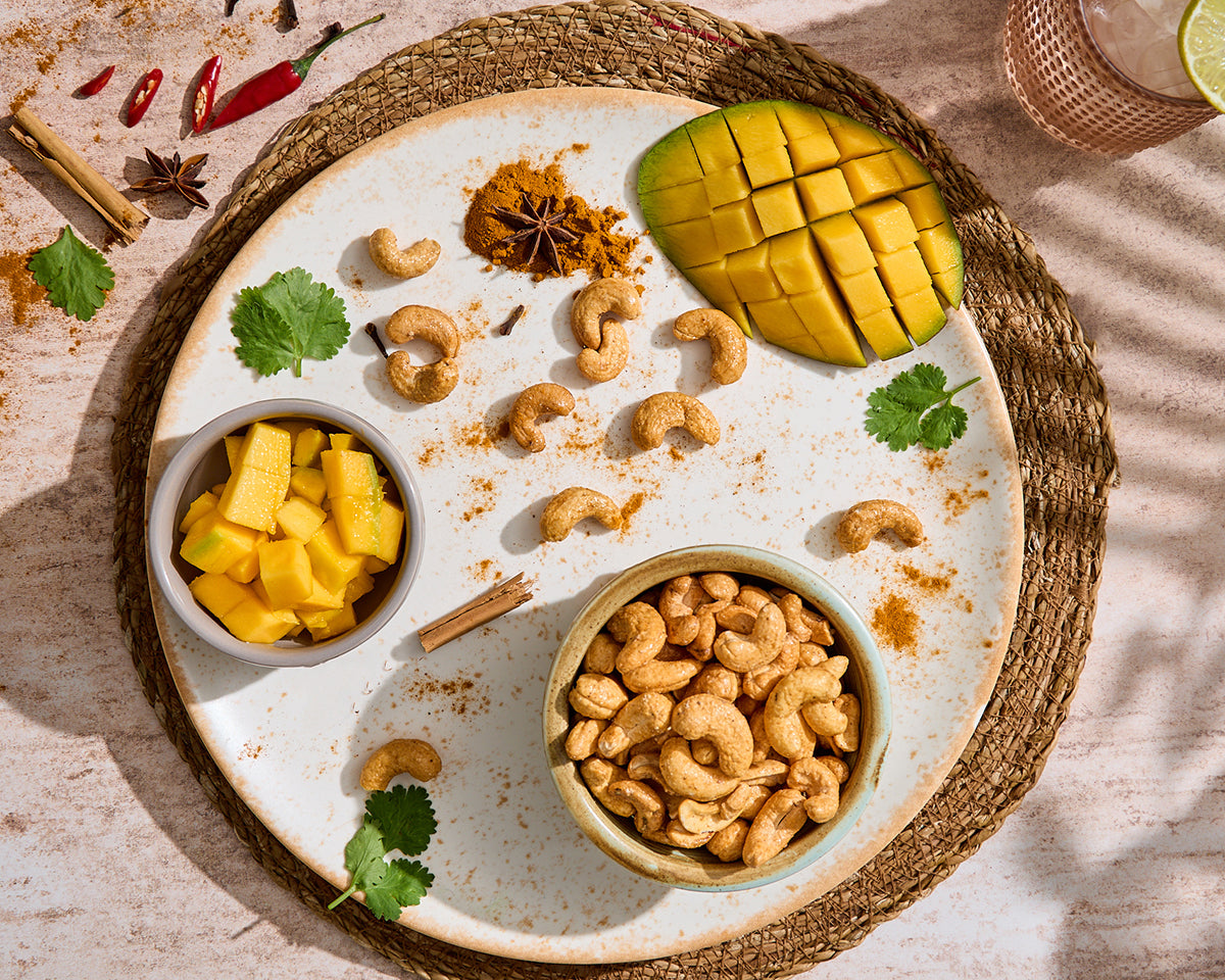 Anacardo tostado sabor chutney de mango