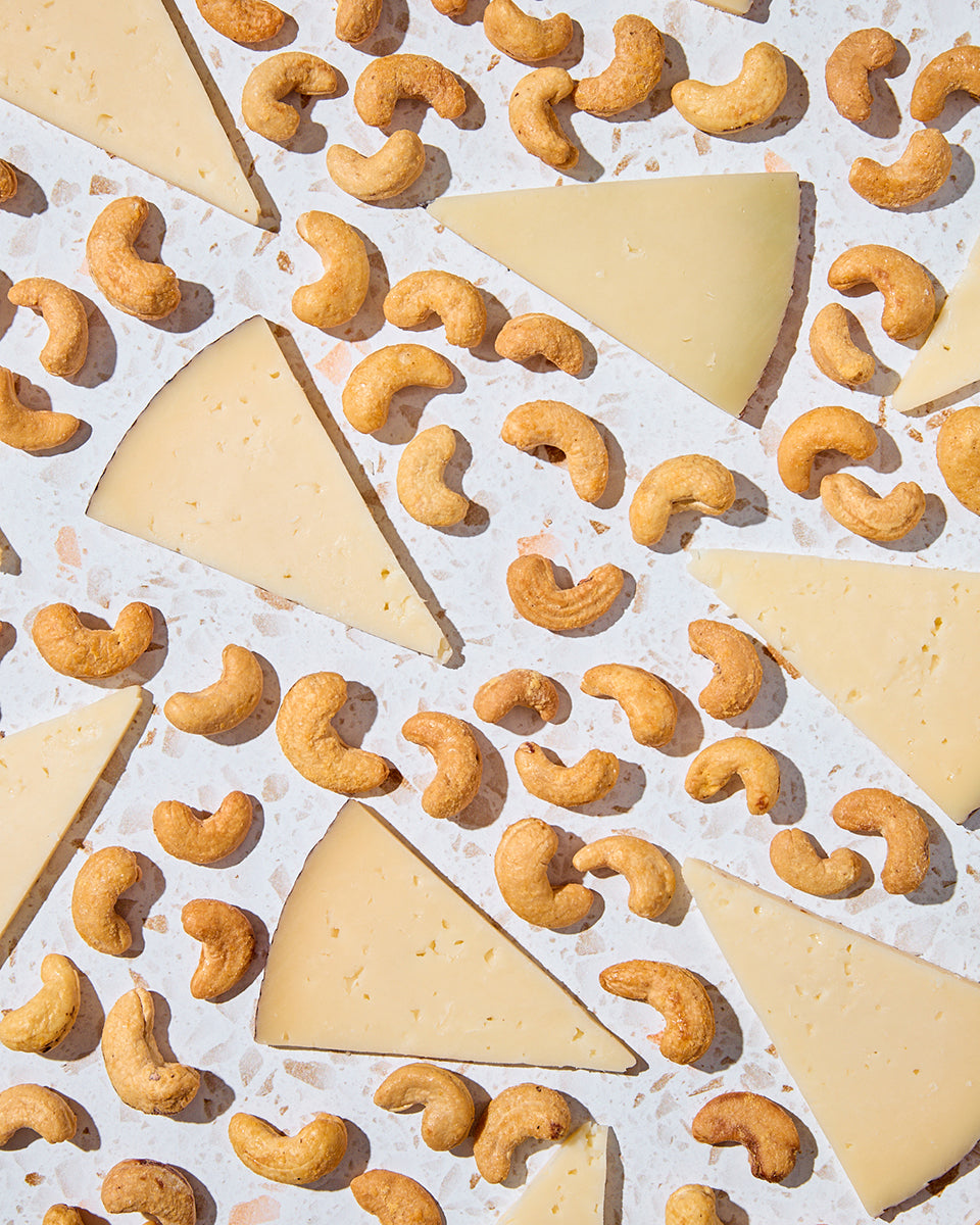 Anacardi tostati al gusto di formaggio Manchego