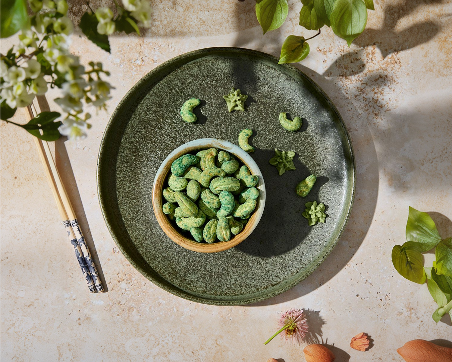 Anacardo tostado sabor wasabi