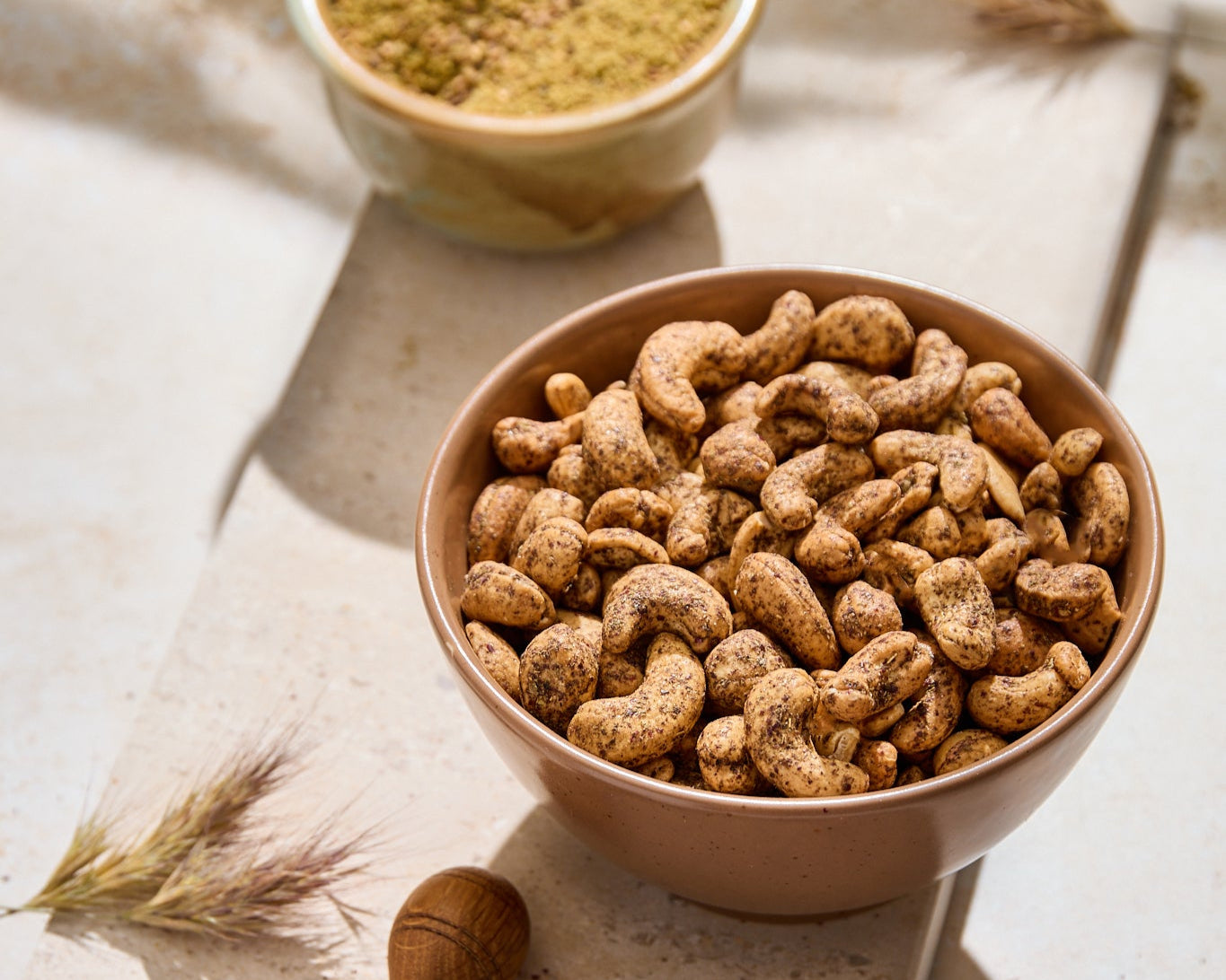 Roasted cashew zaatar