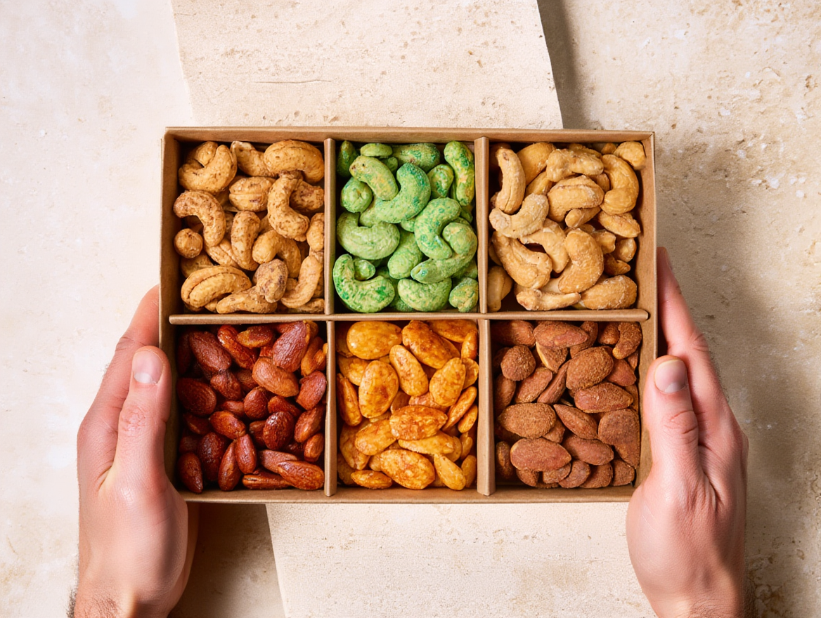 Caja Selección Almendras y Anacardos