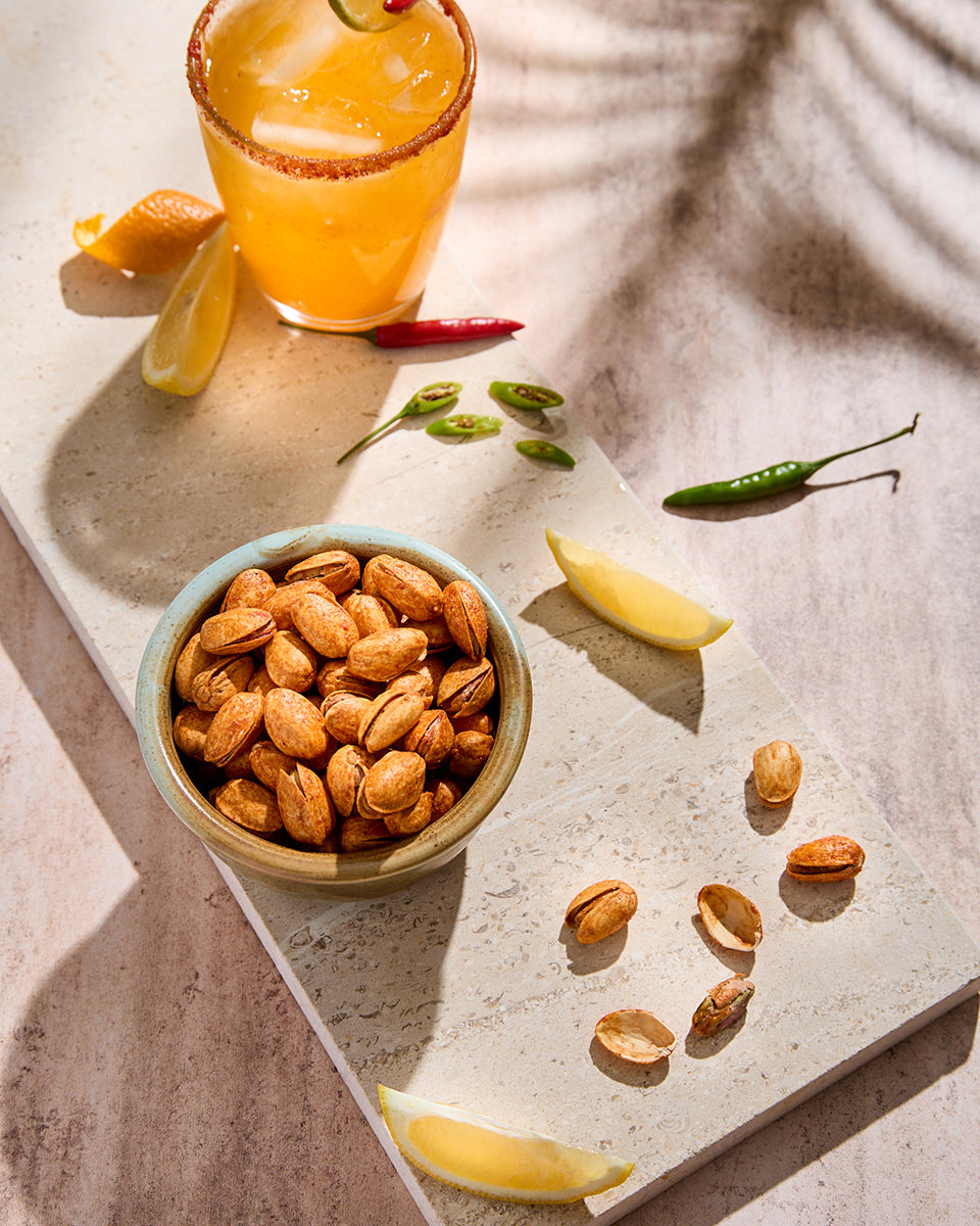 Pistacho tostado sabor chili limón